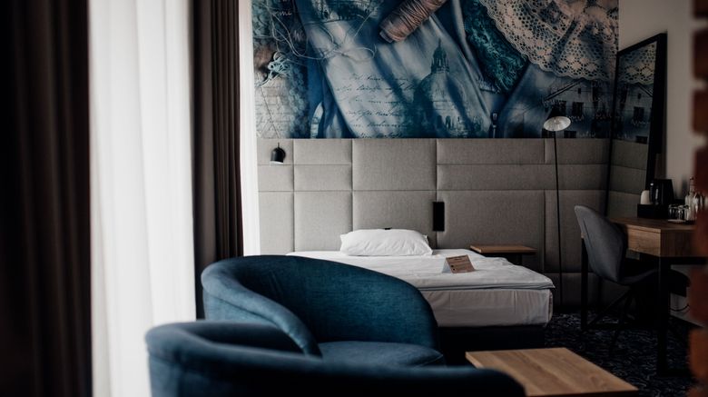 <b>The Loom Hotel Lodz Room</b>. Images powered by <a href="https://www.leonardoworldwide.com/" title="Leonardo Worldwide" target="_blank">Leonardo</a>.