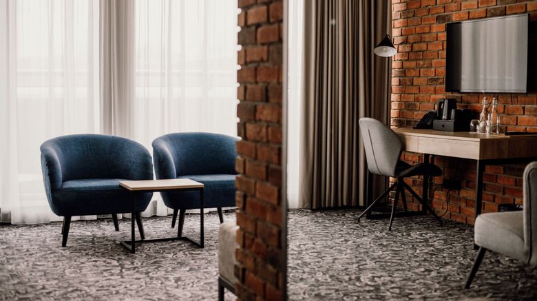 <b>The Loom Hotel Lodz Room</b>. Images powered by <a href="https://www.leonardoworldwide.com/" title="Leonardo Worldwide" target="_blank">Leonardo</a>.