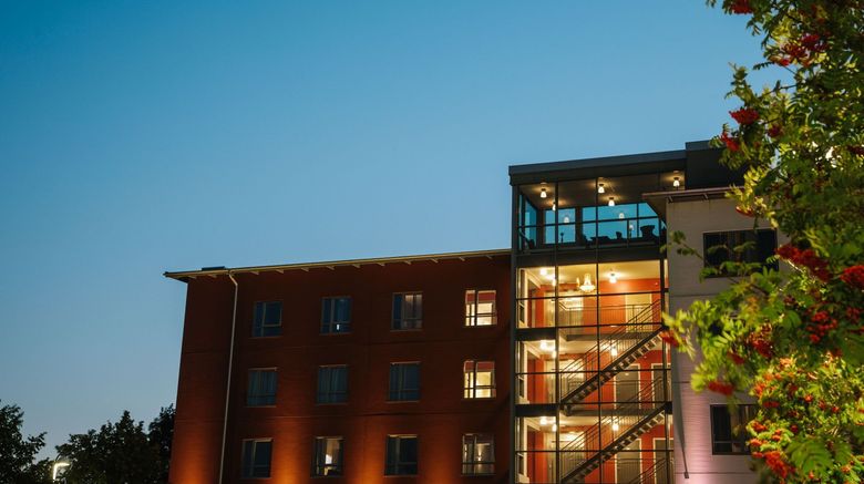 Skara Konsthotell Exterior. Images powered by <a href="https://www.leonardoworldwide.com" target="_blank" rel="noopener">Leonardo</a>.