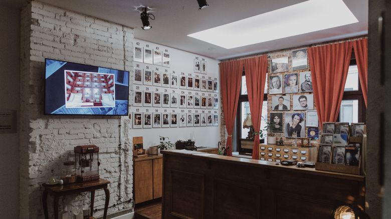 <b>Stare Kino Cinema Residence Lobby</b>. Images powered by <a href="https://www.leonardoworldwide.com/" title="Leonardo Worldwide" target="_blank">Leonardo</a>.