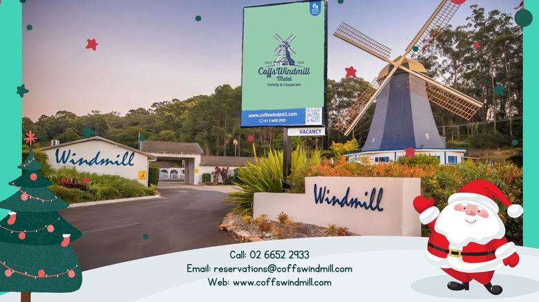 <b>Coffs Windmill Motel Exterior</b>. Images powered by <a href="https://www.leonardoworldwide.com/" title="Leonardo Worldwide" target="_blank">Leonardo</a>.