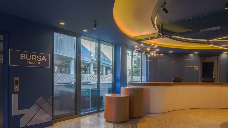 <b>Four Points Flex Bursa Nilufer Lobby</b>. Images powered by <a href="https://www.leonardoworldwide.com/" title="Leonardo Worldwide" target="_blank">Leonardo</a>.