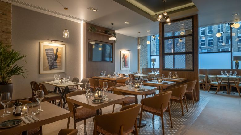 <b>Maldron Hotel Shoreditch Restaurant</b>. Images powered by <a href="https://www.leonardoworldwide.com/" title="Leonardo Worldwide" target="_blank">Leonardo</a>.