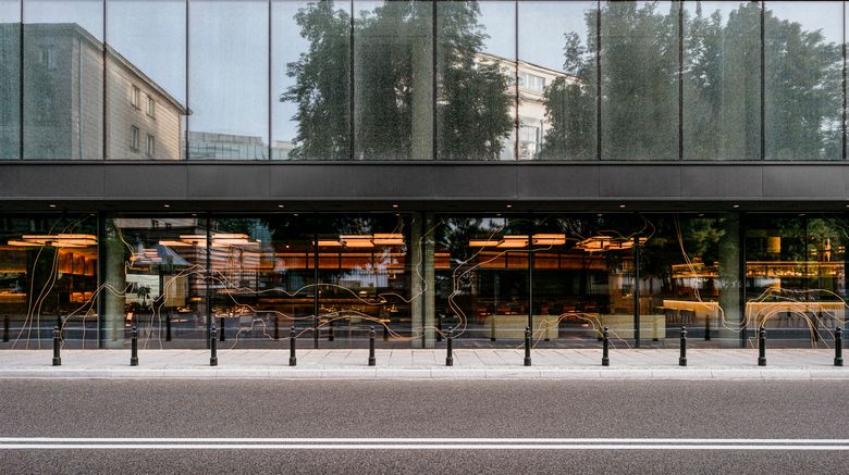 <b>Nobu Hotel Warsaw Exterior</b>. Images powered by <a href="https://www.leonardoworldwide.com/" title="Leonardo Worldwide" target="_blank">Leonardo</a>.