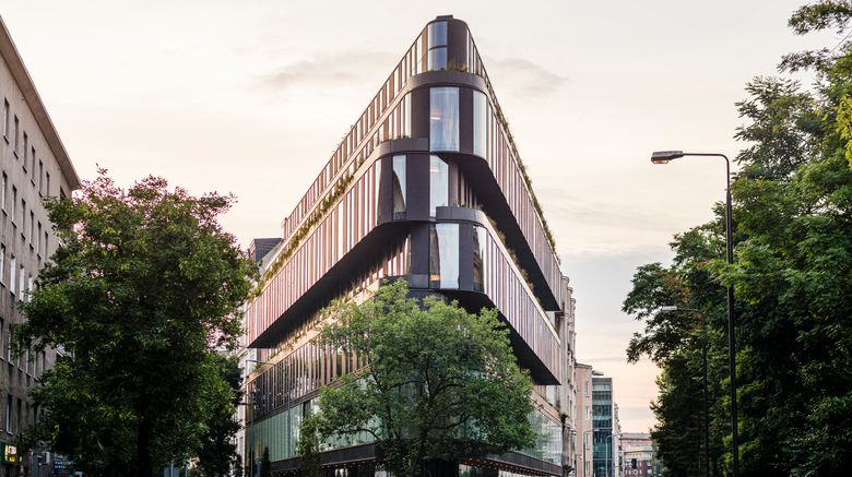 Nobu Hotel Warsaw Exterior. Images powered by <a href="https://www.leonardoworldwide.com" target="_blank" rel="noopener">Leonardo</a>.