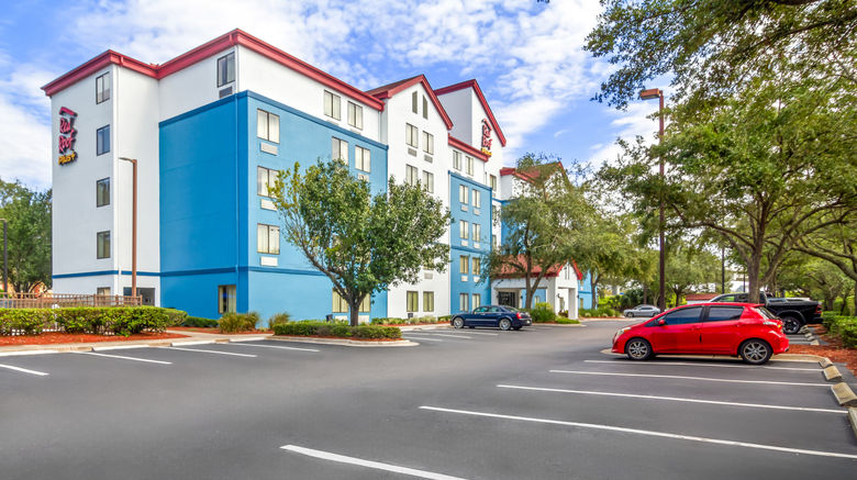 <b>Red Roof Plus+ Jacksonville Southpoint Exterior</b>. Images powered by <a href="https://www.leonardoworldwide.com/" title="Leonardo Worldwide" target="_blank">Leonardo</a>.