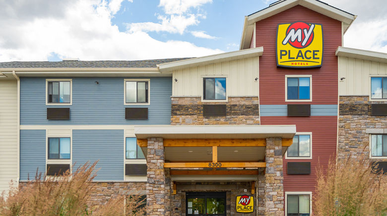 <b>My Place Hotel-Redding Exterior</b>. Images powered by <a href="https://www.leonardoworldwide.com/" title="Leonardo Worldwide" target="_blank">Leonardo</a>.