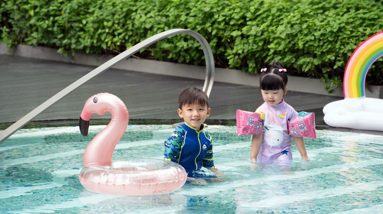 <b>Bangkok Marriott Marquis Queen's Park Pool</b>. Images powered by <a href="https://www.leonardoworldwide.com/" title="Leonardo Worldwide" target="_blank">Leonardo</a>.