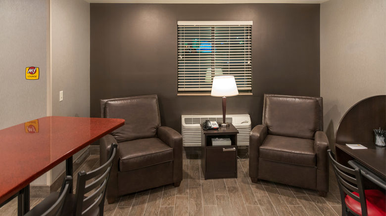 <b>My Place Hotel-Raleigh/Garner Lobby</b>. Images powered by <a href="https://www.leonardoworldwide.com/" title="Leonardo Worldwide" target="_blank">Leonardo</a>.