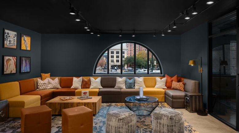 <b>Moxy Houston Downtown Exterior</b>. Images powered by <a href="https://www.leonardoworldwide.com/" title="Leonardo Worldwide" target="_blank">Leonardo</a>.