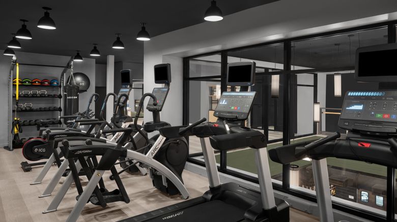 <b>Moxy Houston Downtown Health Club</b>. Images powered by <a href="https://www.leonardoworldwide.com/" title="Leonardo Worldwide" target="_blank">Leonardo</a>.