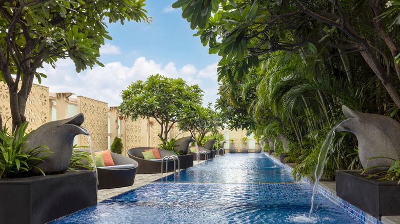 <b>The Ritz-Carlton, Bangalore Pool</b>. Images powered by <a href=https://www.travelagewest.com/Hotels/Bengaluru-India/