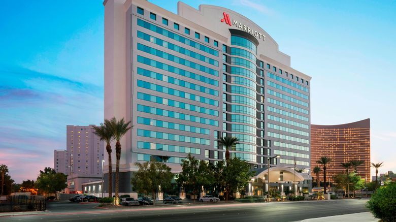 Las Vegas Marriott Exterior. Images powered by <a href="https://www.leonardoworldwide.com" target="_blank" rel="noopener">Leonardo</a>.