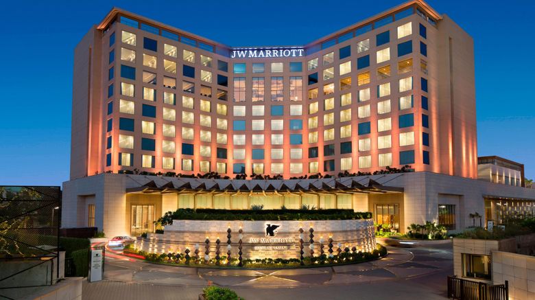 JW Marriott Mumbai Sahar Exterior. Images powered by <a href="https://www.leonardoworldwide.com" target="_blank" rel="noopener">Leonardo</a>.