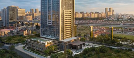 Shanghai Marriott Hotel Yangpu Riverside Exterior