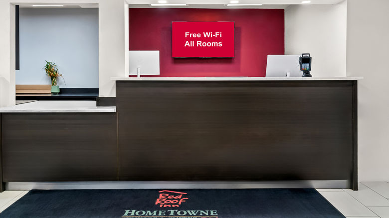 <b>Red Roof Inn Flint Lobby</b>. Images powered by <a href="https://www.leonardoworldwide.com/" title="Leonardo Worldwide" target="_blank">Leonardo</a>.