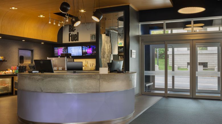 <b>aloft Tallahassee Downtown Lobby</b>. Images powered by <a href="https://www.leonardoworldwide.com/" title="Leonardo Worldwide" target="_blank">Leonardo</a>.