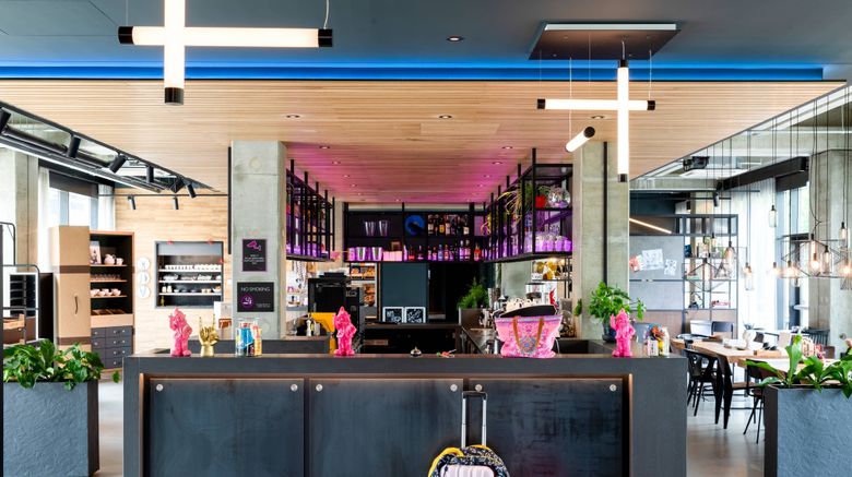 <b>Moxy Utrecht Lobby</b>. Images powered by <a href="https://www.leonardoworldwide.com/" title="Leonardo Worldwide" target="_blank">Leonardo</a>.