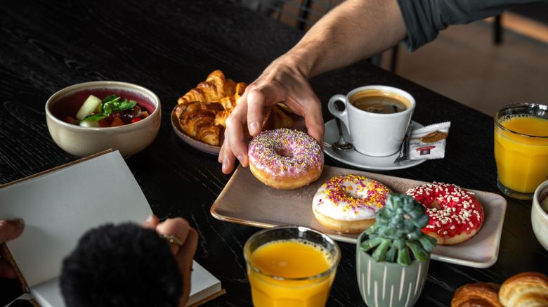 <b>Moxy Utrecht Restaurant</b>. Images powered by <a href="https://www.leonardoworldwide.com/" title="Leonardo Worldwide" target="_blank">Leonardo</a>.