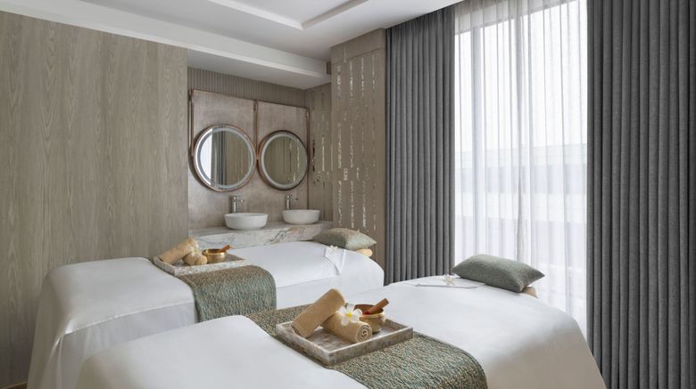 <b>Navi Mumbai Marriott Hotel Spa</b>. Images powered by <a href="https://www.leonardoworldwide.com/" title="Leonardo Worldwide" target="_blank">Leonardo</a>.
