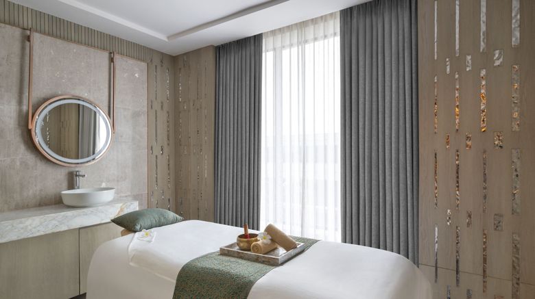 <b>Navi Mumbai Marriott Hotel Spa</b>. Images powered by <a href="https://www.leonardoworldwide.com/" title="Leonardo Worldwide" target="_blank">Leonardo</a>.