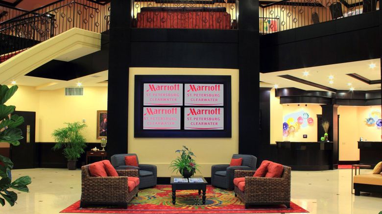 <b>St. Petersburg Marriott Clearwater Lobby</b>. Images powered by <a href="https://www.leonardoworldwide.com/" title="Leonardo Worldwide" target="_blank">Leonardo</a>.