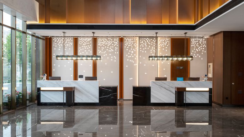 <b>Hampton Qingdao West Coast Lobby</b>. Images powered by <a href="https://www.leonardoworldwide.com/" title="Leonardo Worldwide" target="_blank">Leonardo</a>.