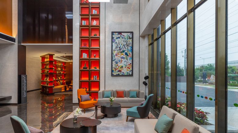 <b>Hampton Qingdao West Coast Lobby</b>. Images powered by <a href="https://www.leonardoworldwide.com/" title="Leonardo Worldwide" target="_blank">Leonardo</a>.