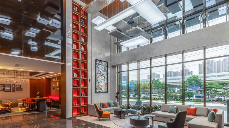 <b>Hampton Qingdao West Coast Lobby</b>. Images powered by <a href="https://www.leonardoworldwide.com/" title="Leonardo Worldwide" target="_blank">Leonardo</a>.