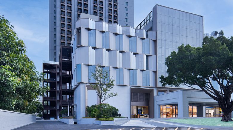 <b>Hampton Guangzhou Luoxi Exterior</b>. Images powered by <a href="https://www.leonardoworldwide.com/" title="Leonardo Worldwide" target="_blank">Leonardo</a>.