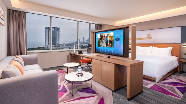 <b>Hampton Qinhuangdao Jinmeng Bay Room</b>. Images powered by <a href="https://www.leonardoworldwide.com/" title="Leonardo Worldwide" target="_blank">Leonardo</a>.