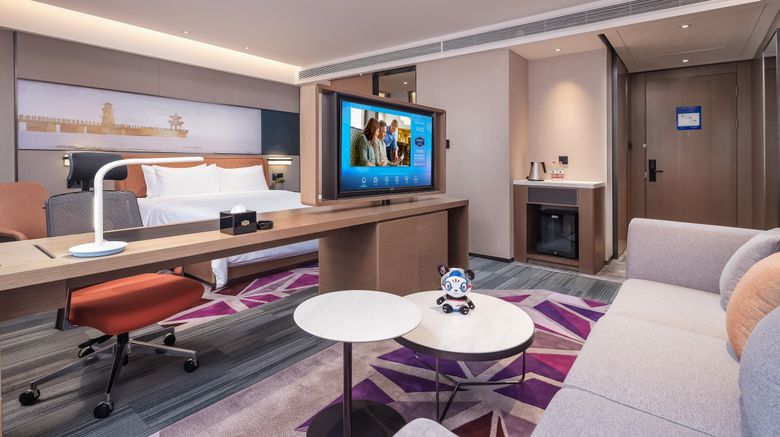 <b>Hampton Qinhuangdao Jinmeng Bay Room</b>. Images powered by <a href="https://www.leonardoworldwide.com/" title="Leonardo Worldwide" target="_blank">Leonardo</a>.