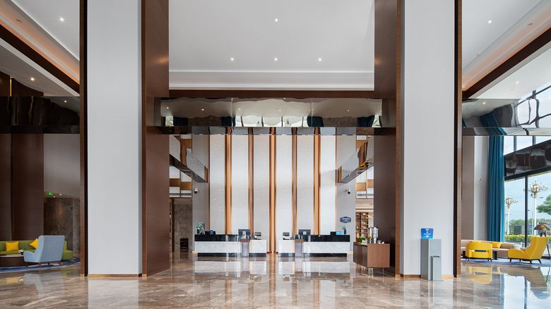 <b>Hampton by Hilton Yuquan Hengsheng Plaza Lobby</b>. Images powered by <a href="https://www.leonardoworldwide.com/" title="Leonardo Worldwide" target="_blank">Leonardo</a>.