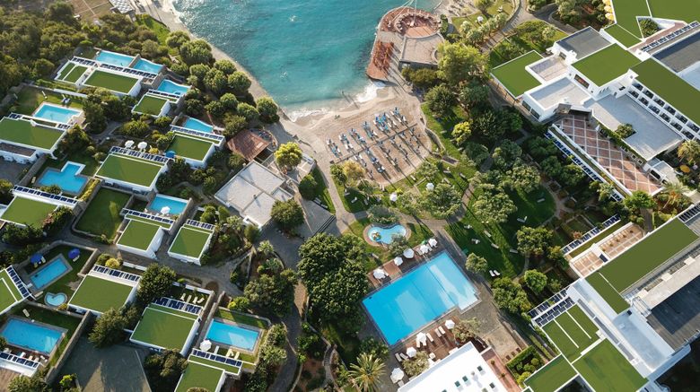 <b>Elounda Bay Palace Exterior</b>. Images powered by <a href="https://www.leonardoworldwide.com/" title="Leonardo Worldwide" target="_blank">Leonardo</a>.