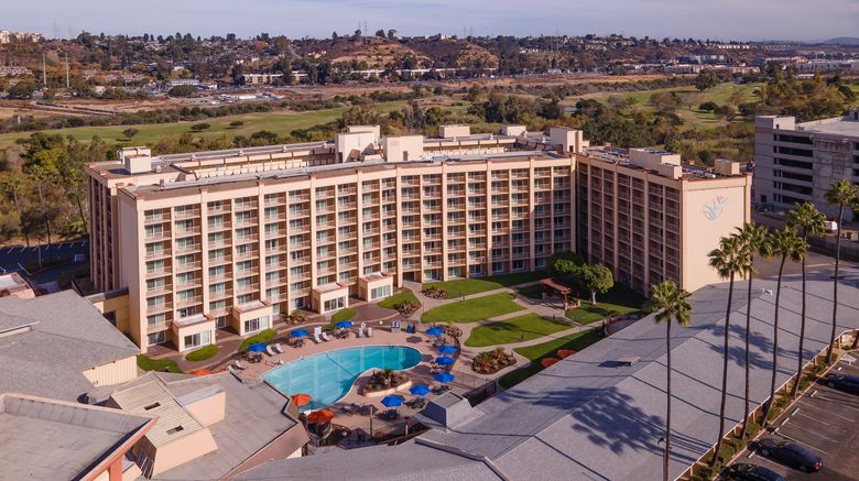 Crowne Plaza Mission Valley Exterior. Images powered by <a href="https://www.leonardoworldwide.com" target="_blank" rel="noopener">Leonardo</a>.