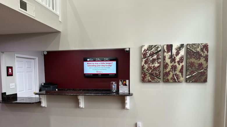 <b>Red Roof Inn Rockingham Lobby</b>. Images powered by <a href="https://www.leonardoworldwide.com/" title="Leonardo Worldwide" target="_blank">Leonardo</a>.