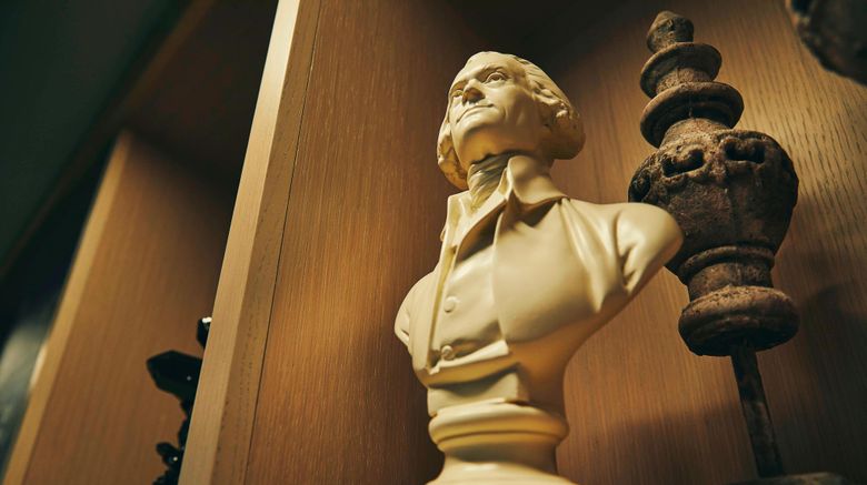 <b>The Draftsman, Autograph Collection Lobby</b>. Images powered by <a href="https://www.leonardoworldwide.com/" title="Leonardo Worldwide" target="_blank">Leonardo</a>.