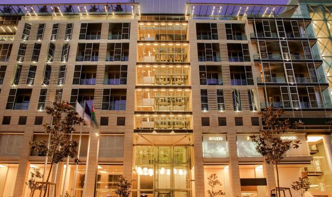 The Abdali Boulevard Hotel Exterior