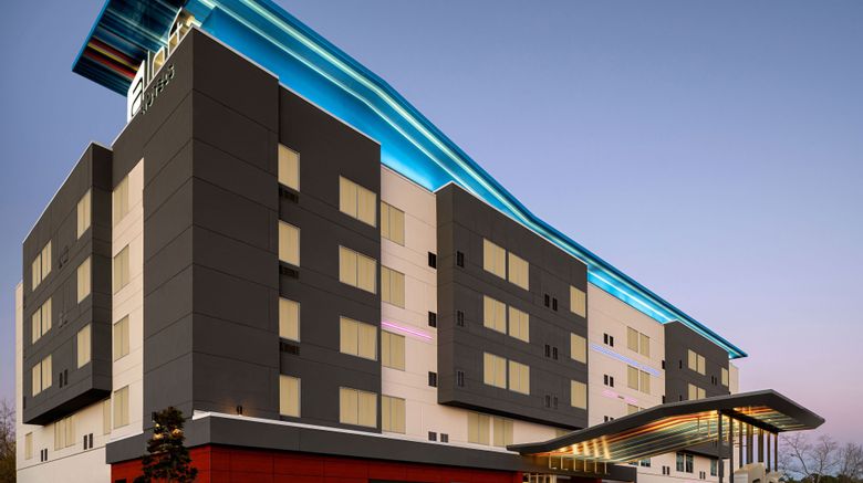 Aloft Houston Shenandoah Exterior. Images powered by <a href="https://www.leonardoworldwide.com" target="_blank" rel="noopener">Leonardo</a>.