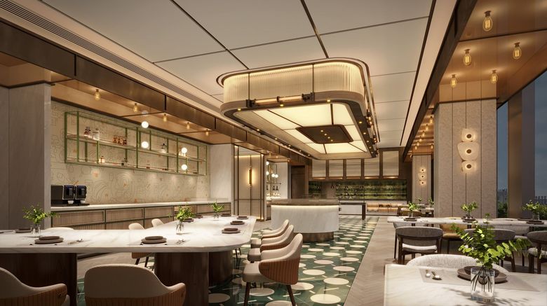 <b>EVEN Hotel Shanghai Jinqiao Restaurant</b>. Images powered by <a href="https://www.leonardoworldwide.com/" title="Leonardo Worldwide" target="_blank">Leonardo</a>.