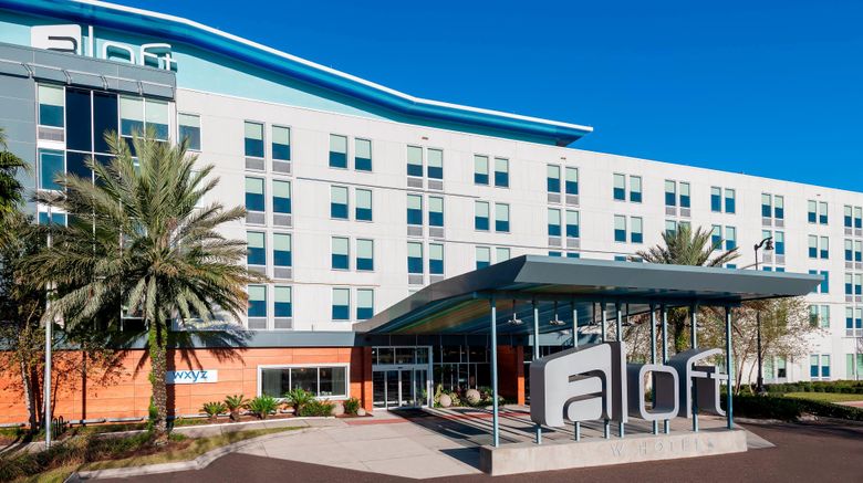 <b>aloft Jacksonville Airport Exterior</b>. Images powered by <a href="https://www.leonardoworldwide.com/" title="Leonardo Worldwide" target="_blank">Leonardo</a>.