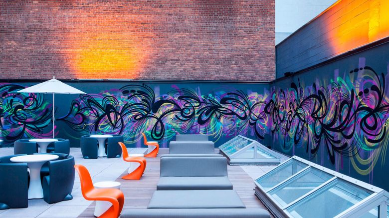 <b>Aloft Long Island City-Manhattan View Exterior</b>. Images powered by <a href="https://www.leonardoworldwide.com/" title="Leonardo Worldwide" target="_blank">Leonardo</a>.