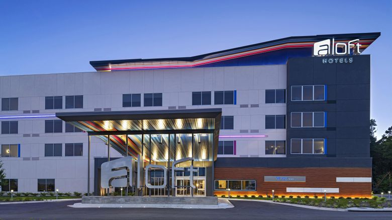 Aloft Little Rock West Exterior. Images powered by <a href="https://www.leonardoworldwide.com" target="_blank" rel="noopener">Leonardo</a>.
