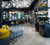 aloft North Kansas City Lobby