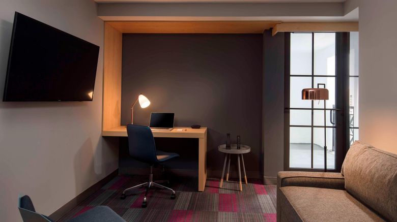 <b>Aloft Coral Gables Room</b>. Images powered by <a href="https://www.leonardoworldwide.com/" title="Leonardo Worldwide" target="_blank">Leonardo</a>.
