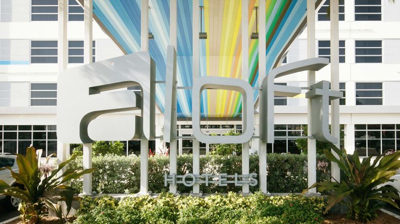 <b>Aloft Miami Airport Exterior</b>. Images powered by <a href="https://www.leonardoworldwide.com/" title="Leonardo Worldwide" target="_blank">Leonardo</a>.