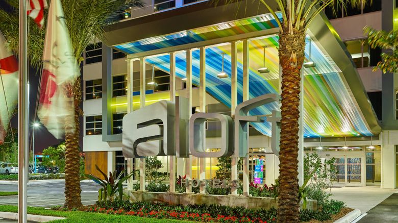<b>Aloft Miami Airport Exterior</b>. Images powered by <a href="https://www.leonardoworldwide.com/" title="Leonardo Worldwide" target="_blank">Leonardo</a>.