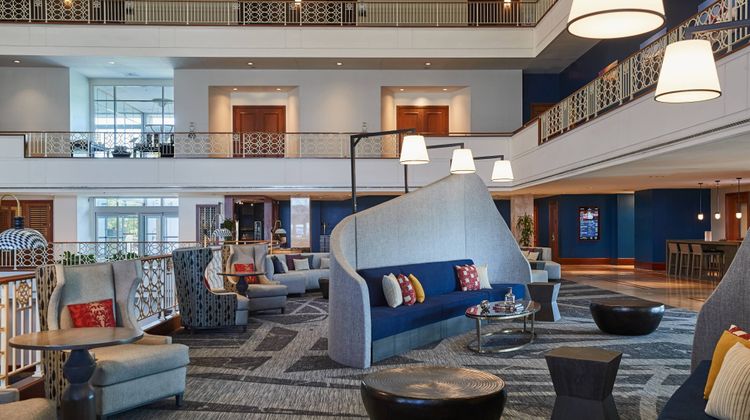 Renaissance Concourse Hotel Atlanta Lobby
