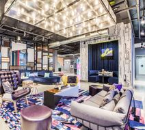 Aloft Arlington Entertainment District Lobby