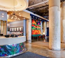 aloft Dallas Downtown Lobby